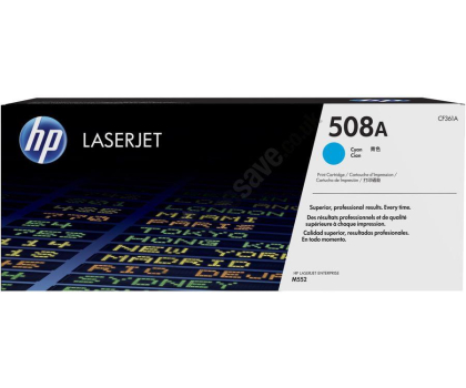 Toner HP 508A Cyan 5k CF361A